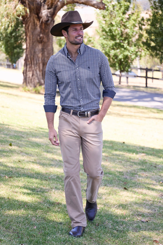 Thomas Cook - Jason - Men’s Yarn Dyed Check Shirt