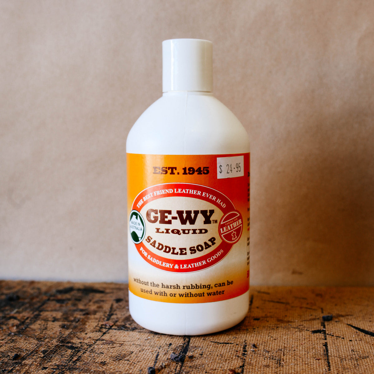 GE-WY- Liquid Saddle Soap and Leather Cleaner