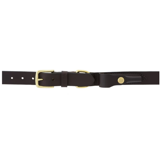Akubra - Stockman - Men's Solid Hide Knife Pouch Belt