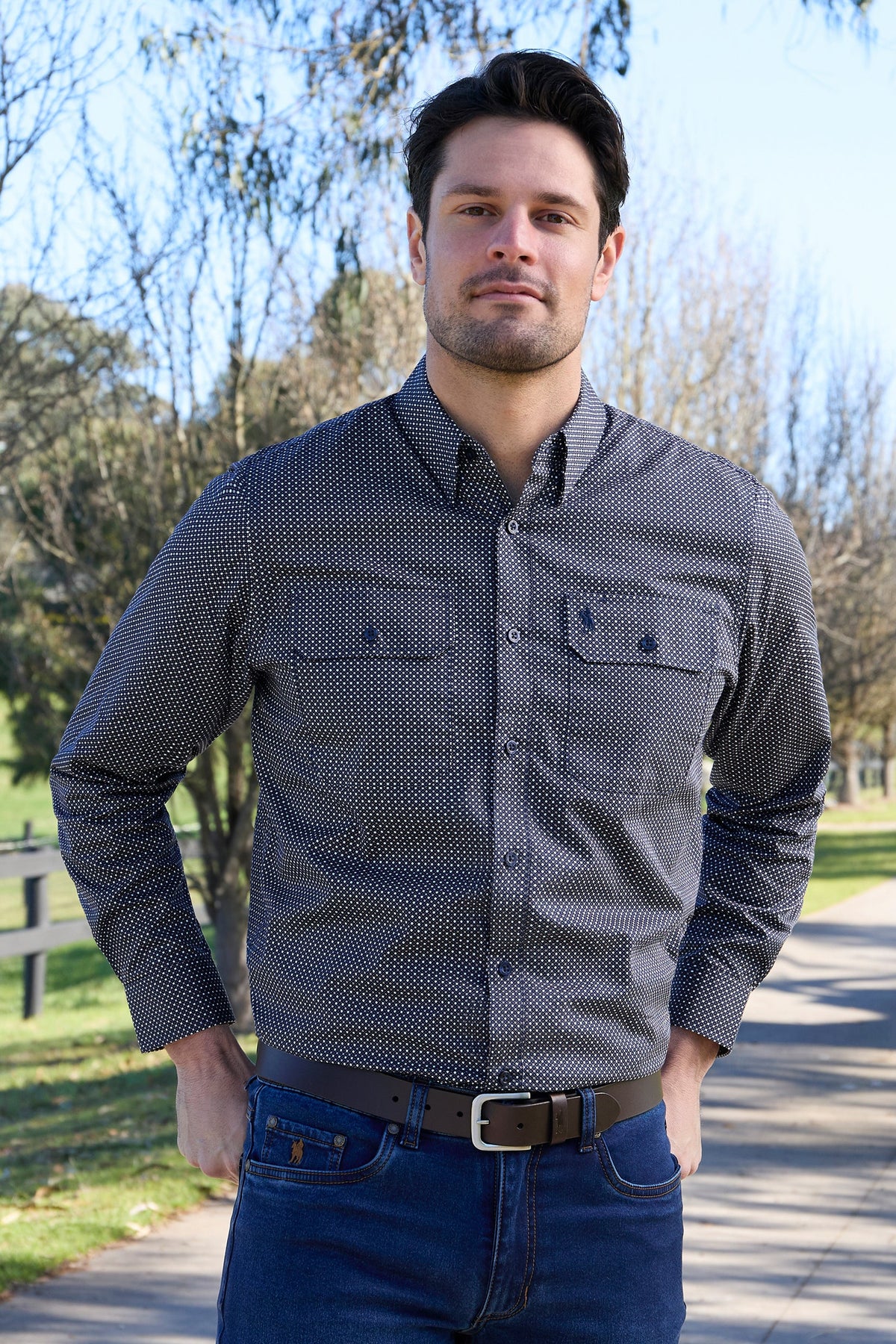 Thomas Cook - Arlo - Men’s Long Sleeve Dress Shirt