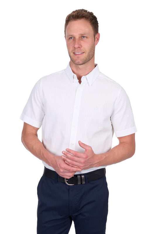 Thomas Cook - Men’s Short Sleeve Linen Shirt