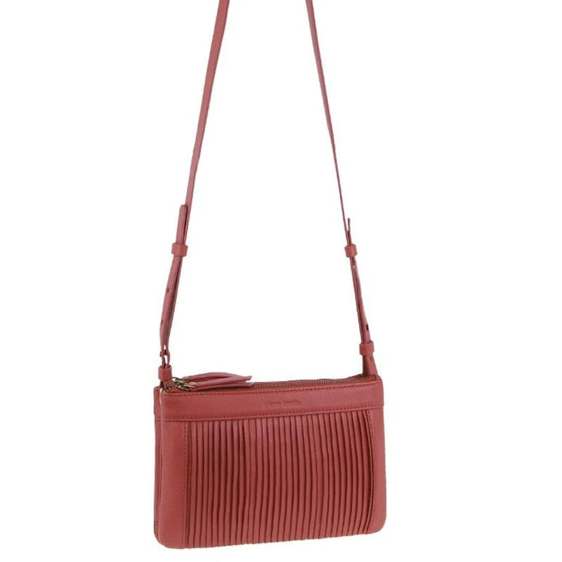 Pierre Cardin - PC 3664 - Women’s Slim Leather Crossbody Handbag