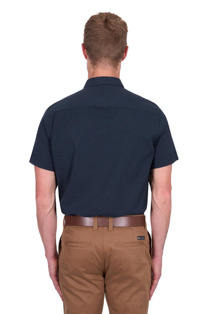 Thomas Cook - Roger - Men’s Short Sleeve Linen Shirt