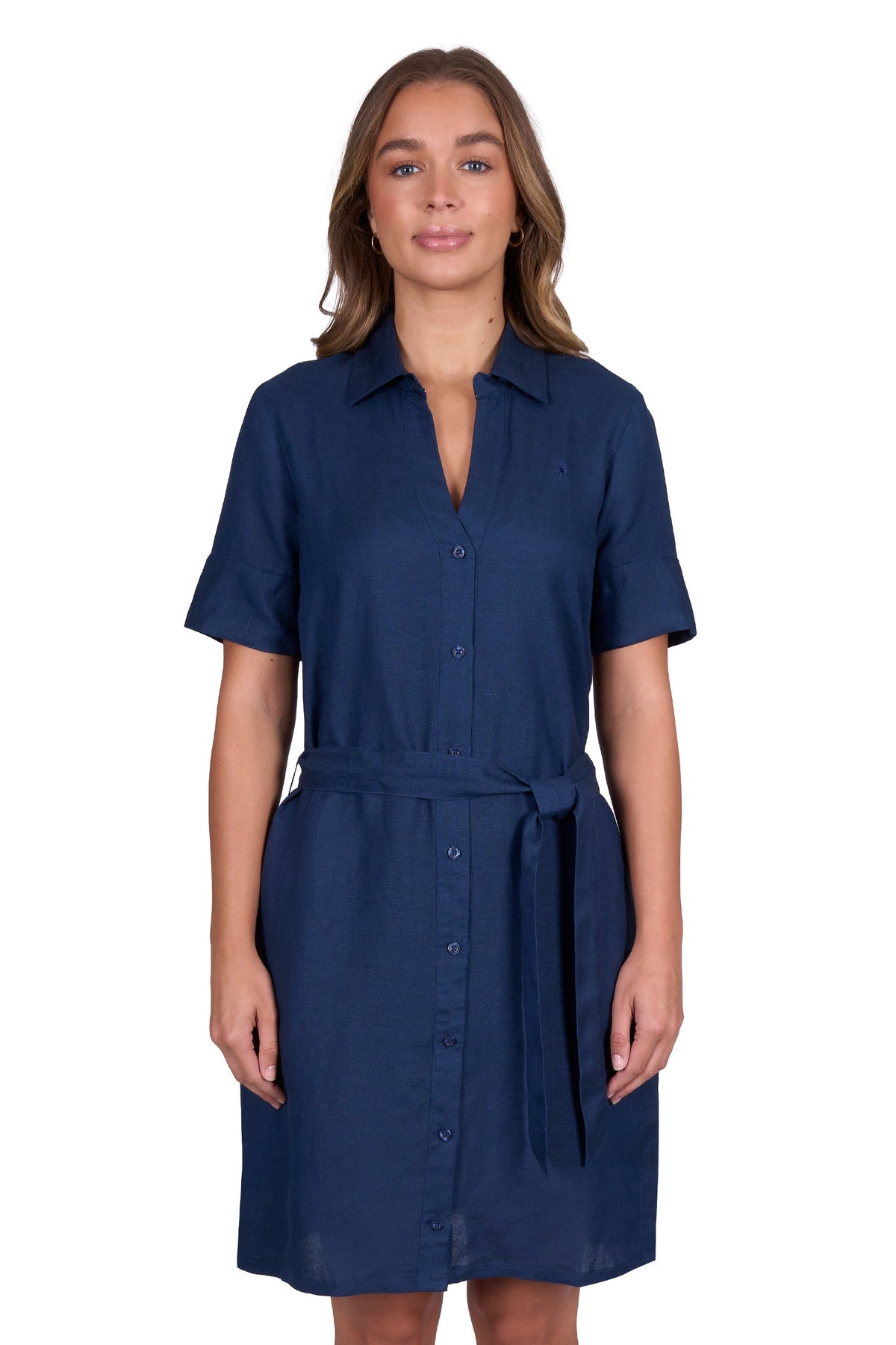 Thomas Cook - Sophie - Women’s Linen Blend Shirt Dress