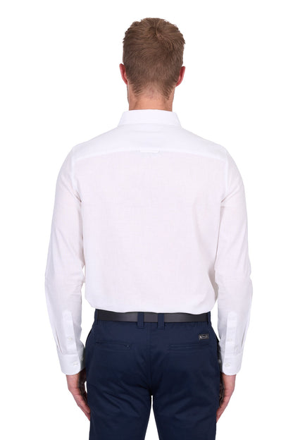 Thomas Cook - Men’s Long Sleeve Linen Shirt