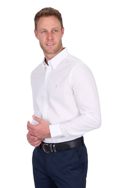 Thomas Cook - Men’s Long Sleeve Linen Shirt