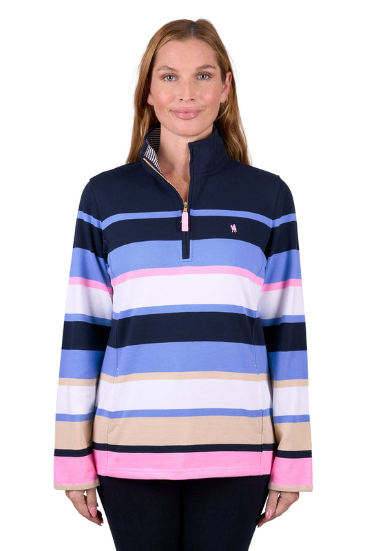 Thomas Cook - Elena - Women’s Blue Long Sleeve Rugby