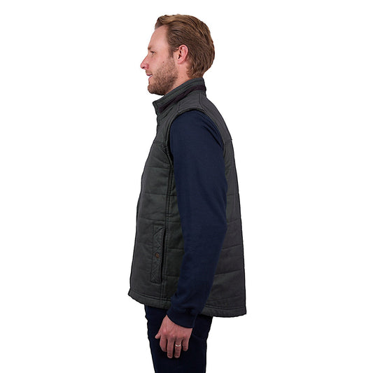Thomas Cook- Will - Men's Faux Oilskin Vest
