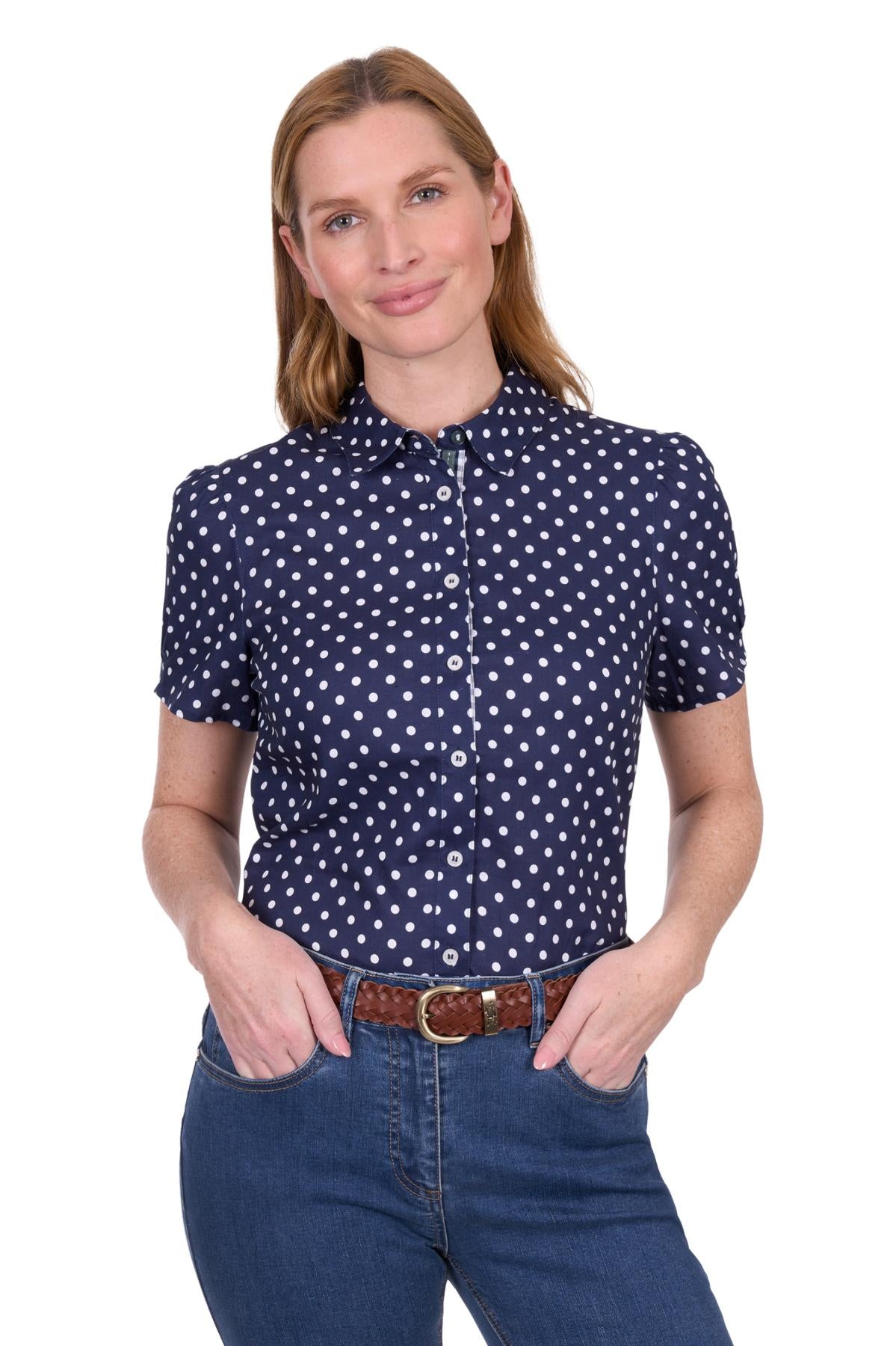 Thomas Cook - Luna - Women’s Short Sleeve Linen Shirt