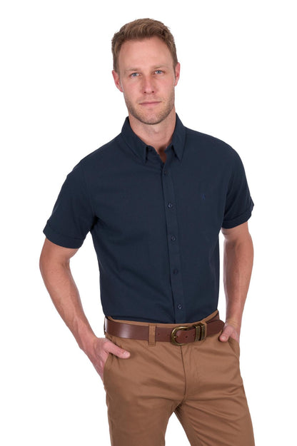 Thomas Cook - Roger - Men’s Short Sleeve Linen Shirt