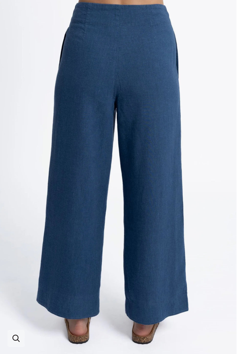 Humidity - Fleetwood - Women’s Ocean Blue Linen Pants