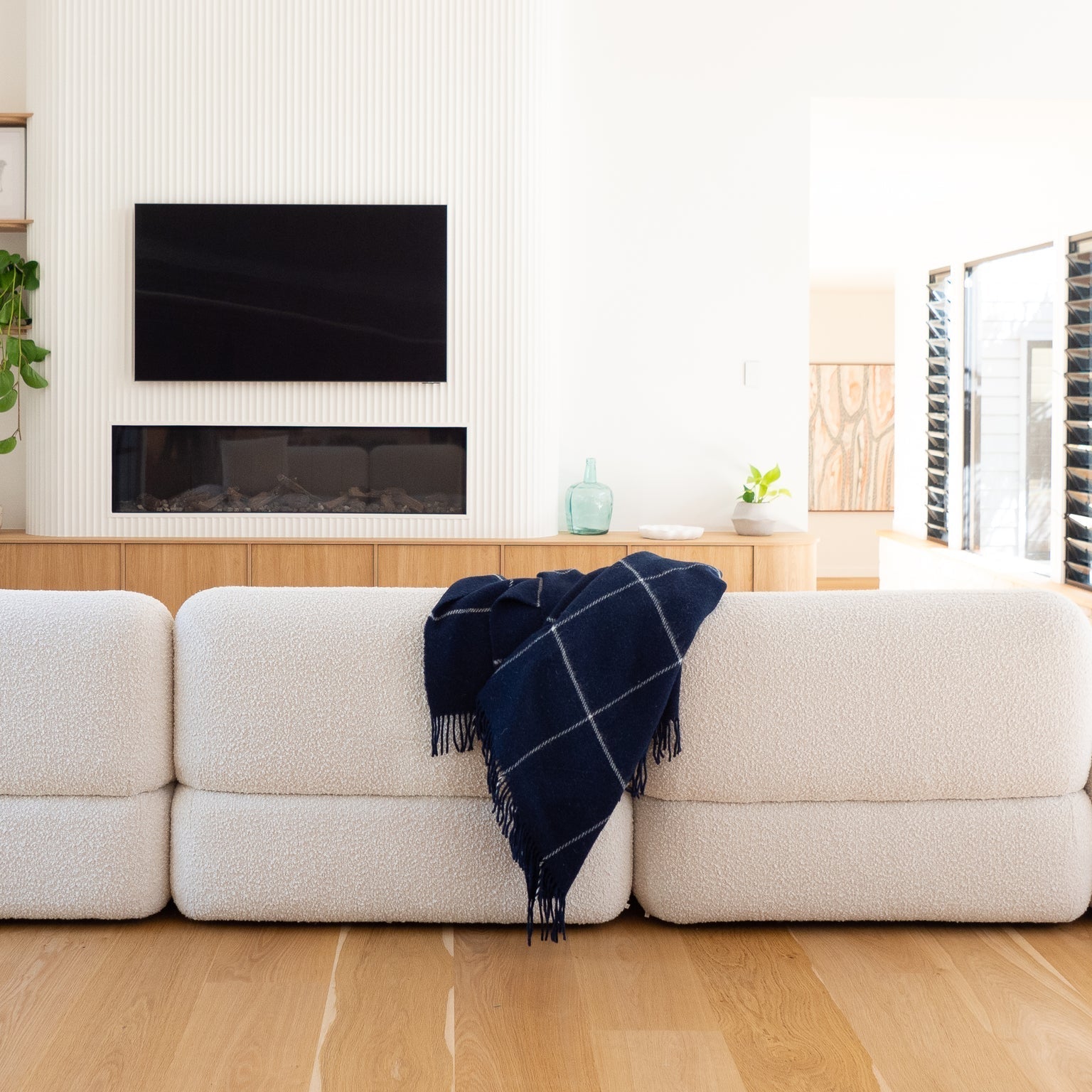 Codu Home - Brighton- 100% NZ Wool Tasselled Blanket