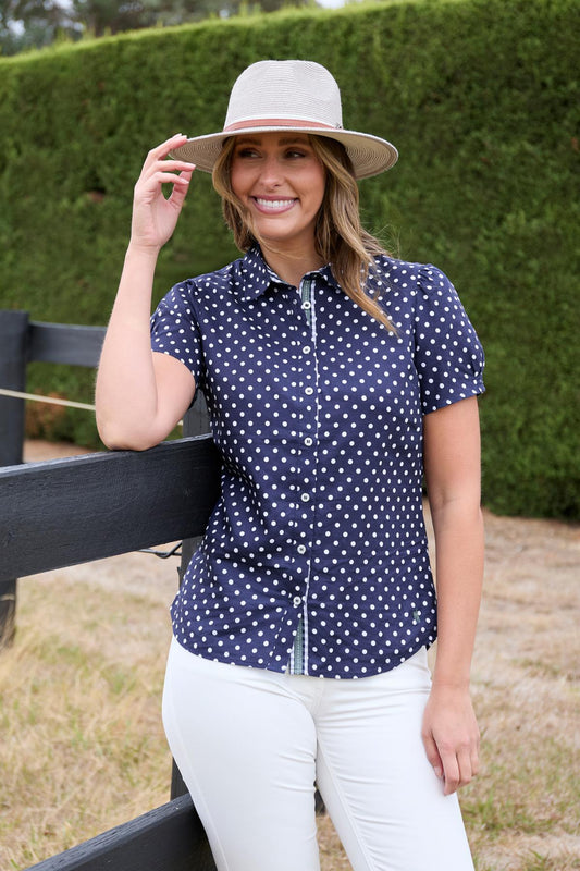 Thomas Cook - Luna - Women’s Short Sleeve Linen Shirt
