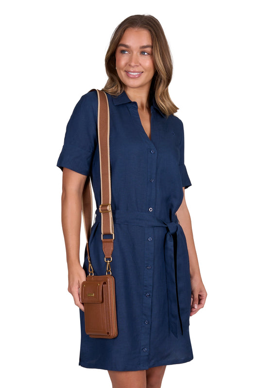 Thomas Cook - Sophie - Women’s Linen Blend Shirt Dress