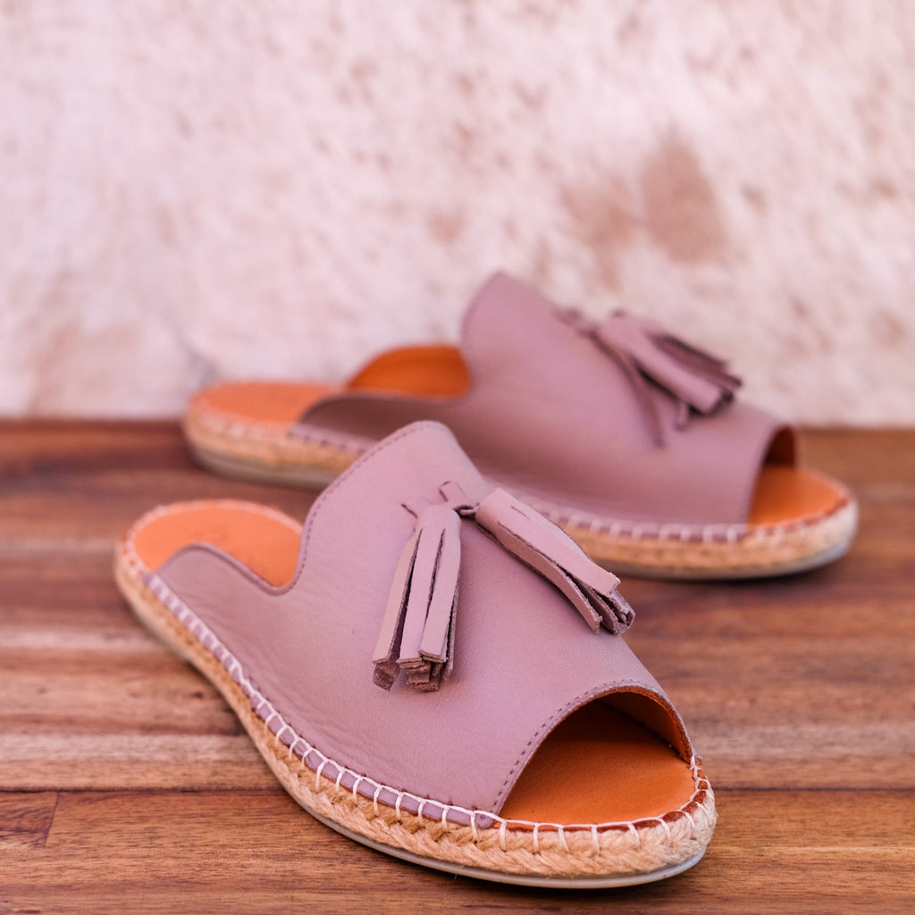 Bueno - Keilor - Women’s Dark Stone Slides