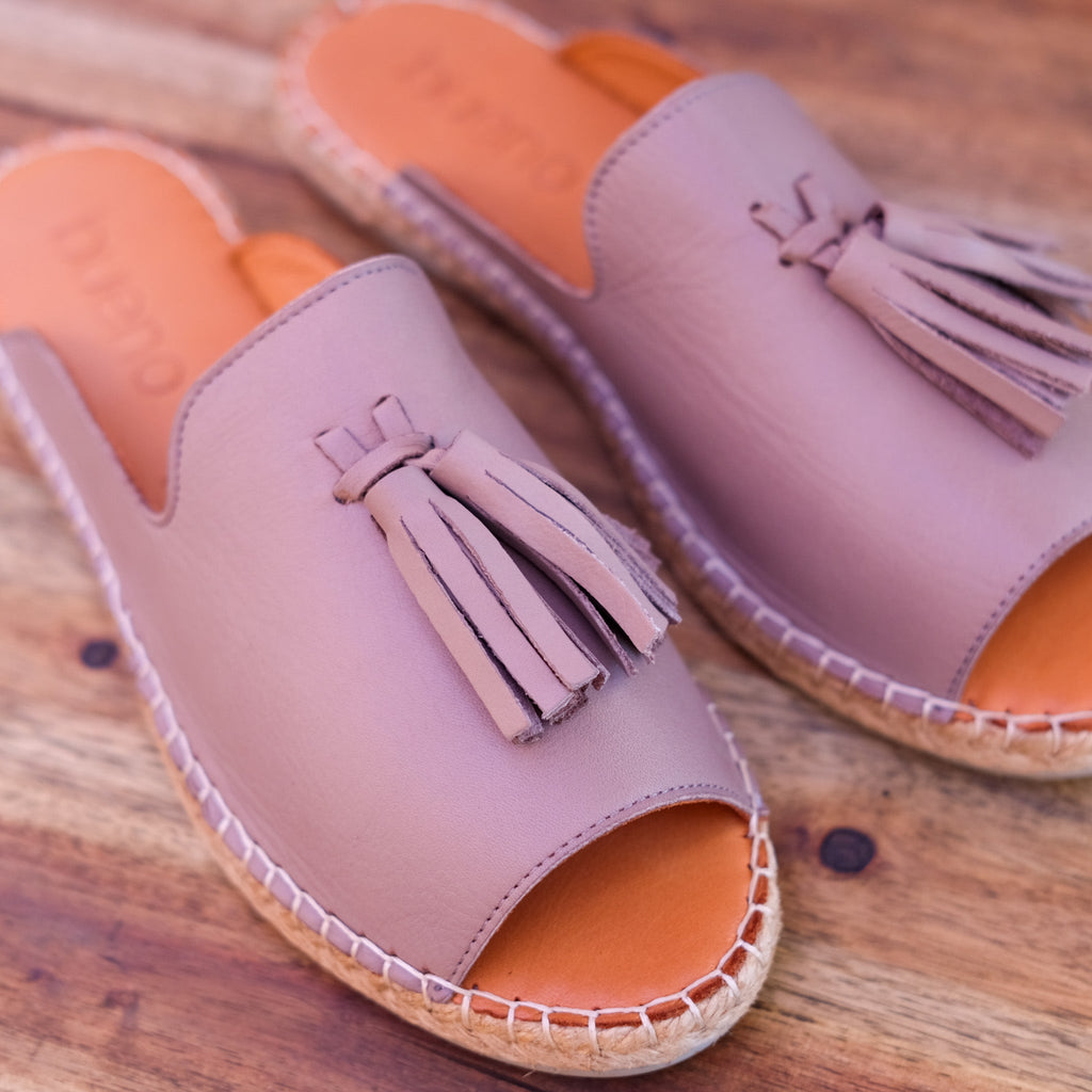 Bueno - Keilor - Women’s Dark Stone Slides