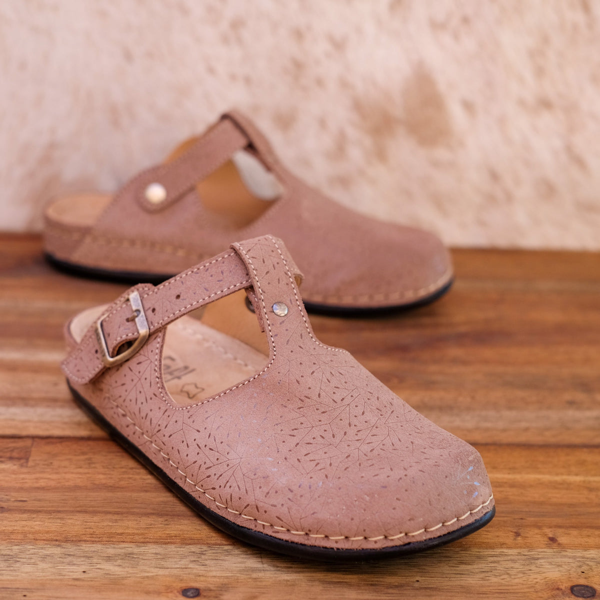 Dr Feet - Haidee - Women's Leather Clog