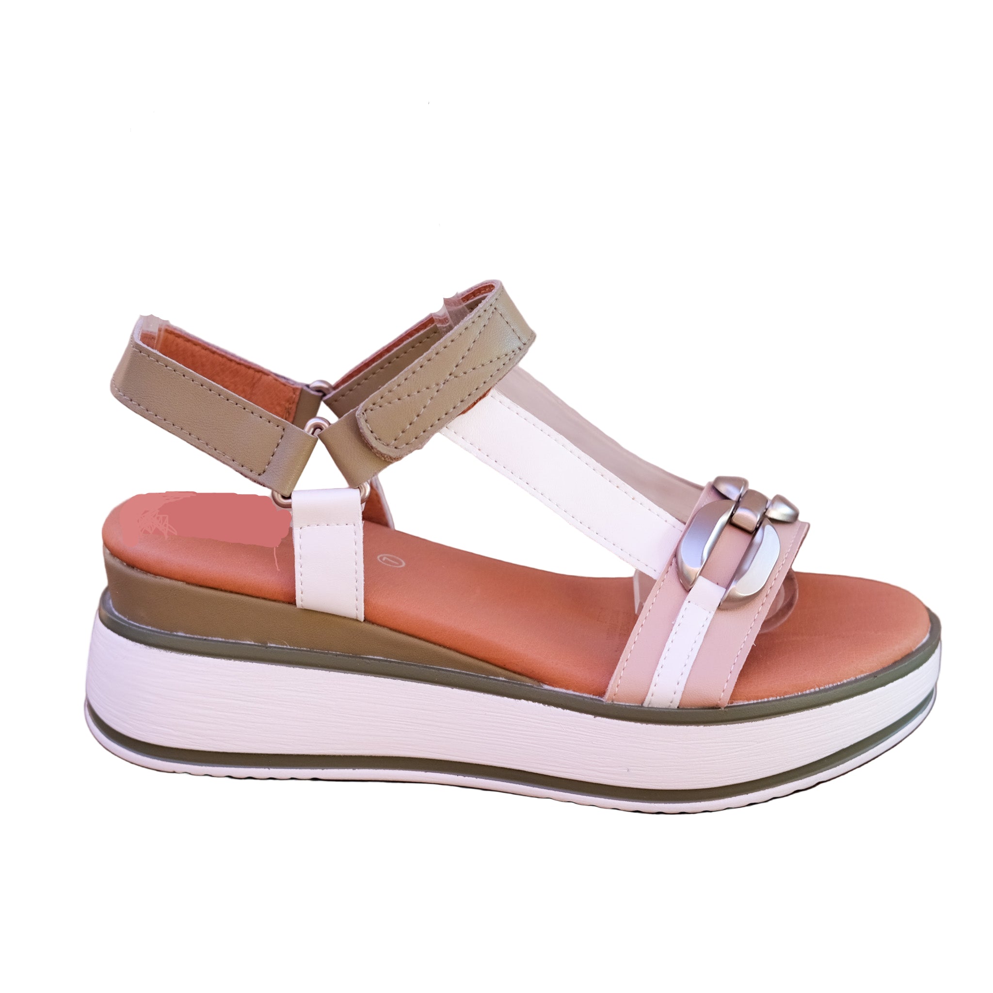 Bay Lane - Liberty - Women’s Bit Detail Wedge Sandal