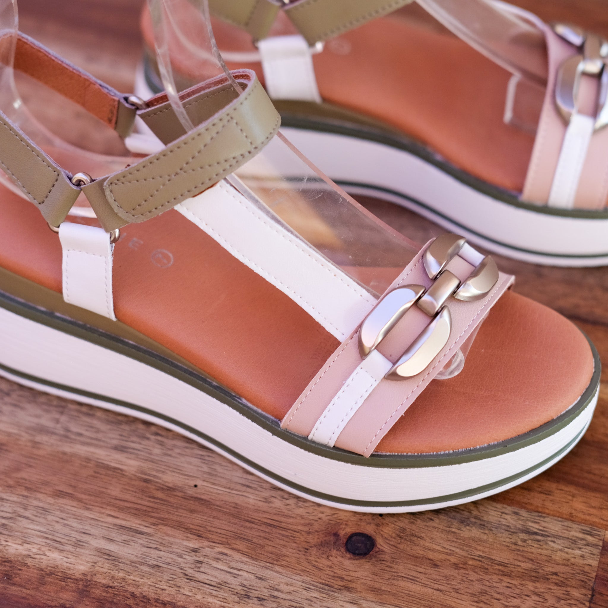 Bay Lane - Liberty - Women’s Bit Detail Wedge Sandal