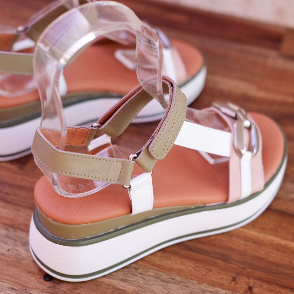 Bay Lane - Liberty - Women’s Bit Detail Wedge Sandal