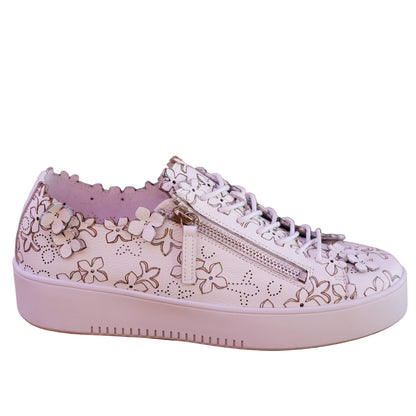 Django & Juliette - Leere - Women’s Appliqué Leather Sneaker