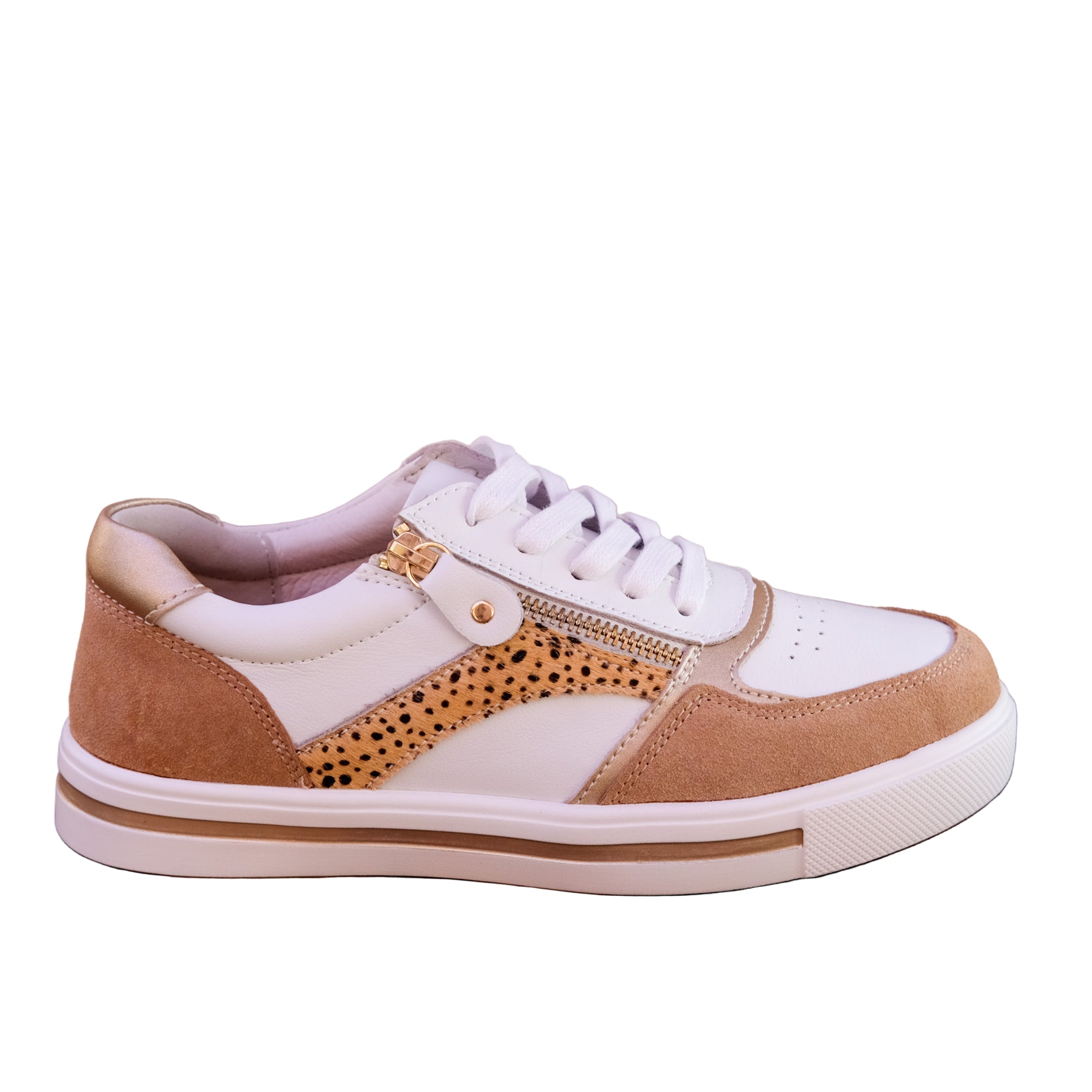 Bay Lane - Noosa - Women’s Leather and Suede Sneaker