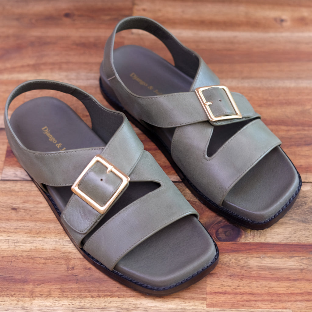 Django & Juliette - Reve - Women’s Leather Slingback Sandal