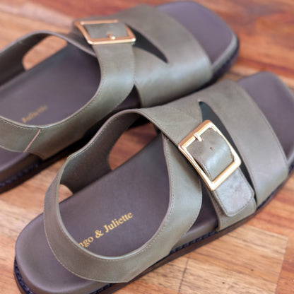 Django & Juliette - Reve - Women’s Leather Slingback Sandal