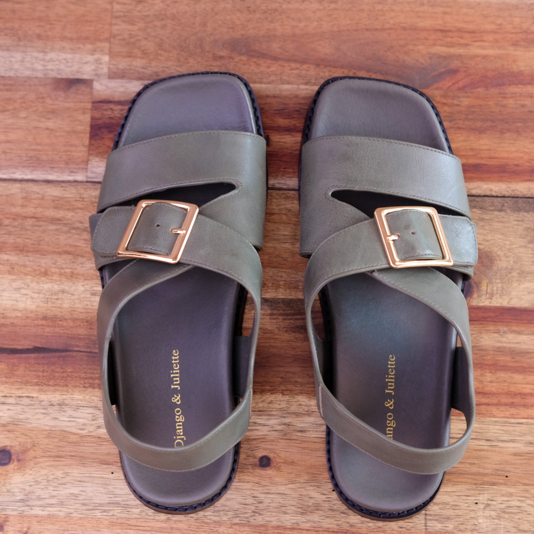 Django & Juliette - Reve - Women’s Leather Slingback Sandal