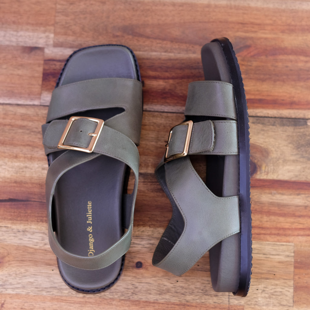 Django & Juliette - Reve - Women’s Leather Slingback Sandal