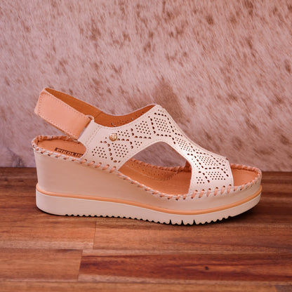 Pikolinos - Aguadulce - Women’s Leather Wedge Sandal