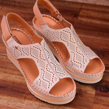 Pikolinos - Aguadulce - Women’s Leather Wedge Sandal