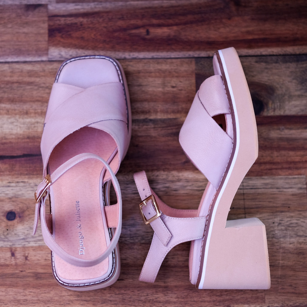 Django & Juliette - Jemi - Women’s Chunky Vintage Sandal