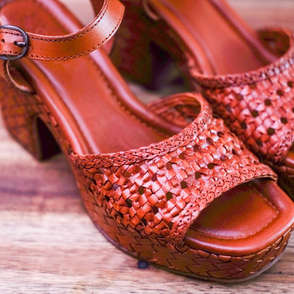 Via Nova - Kadisha - Women’s Leather Platform