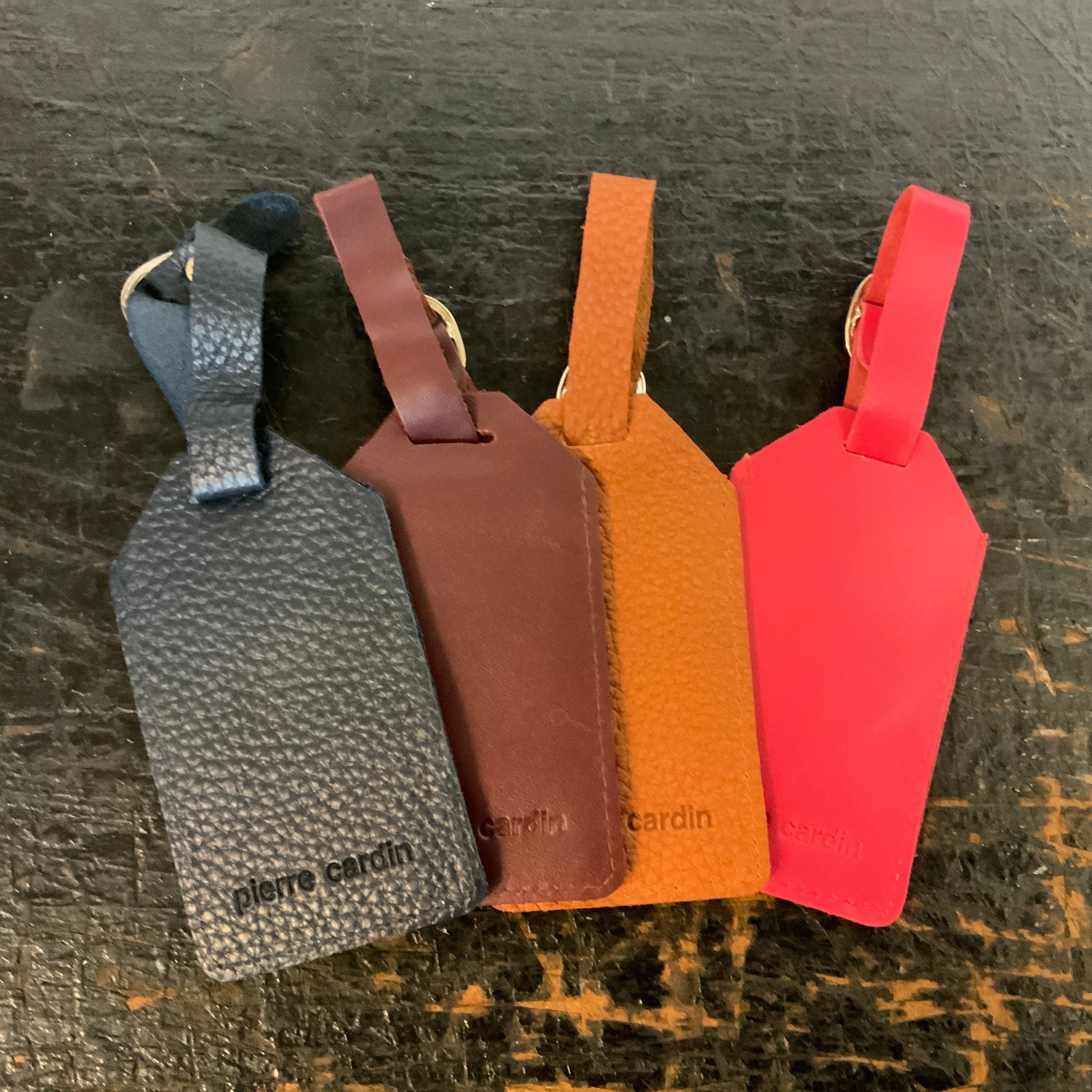 Pierre Cardin - PC 3761 - Unisex Leather Luggage Tags