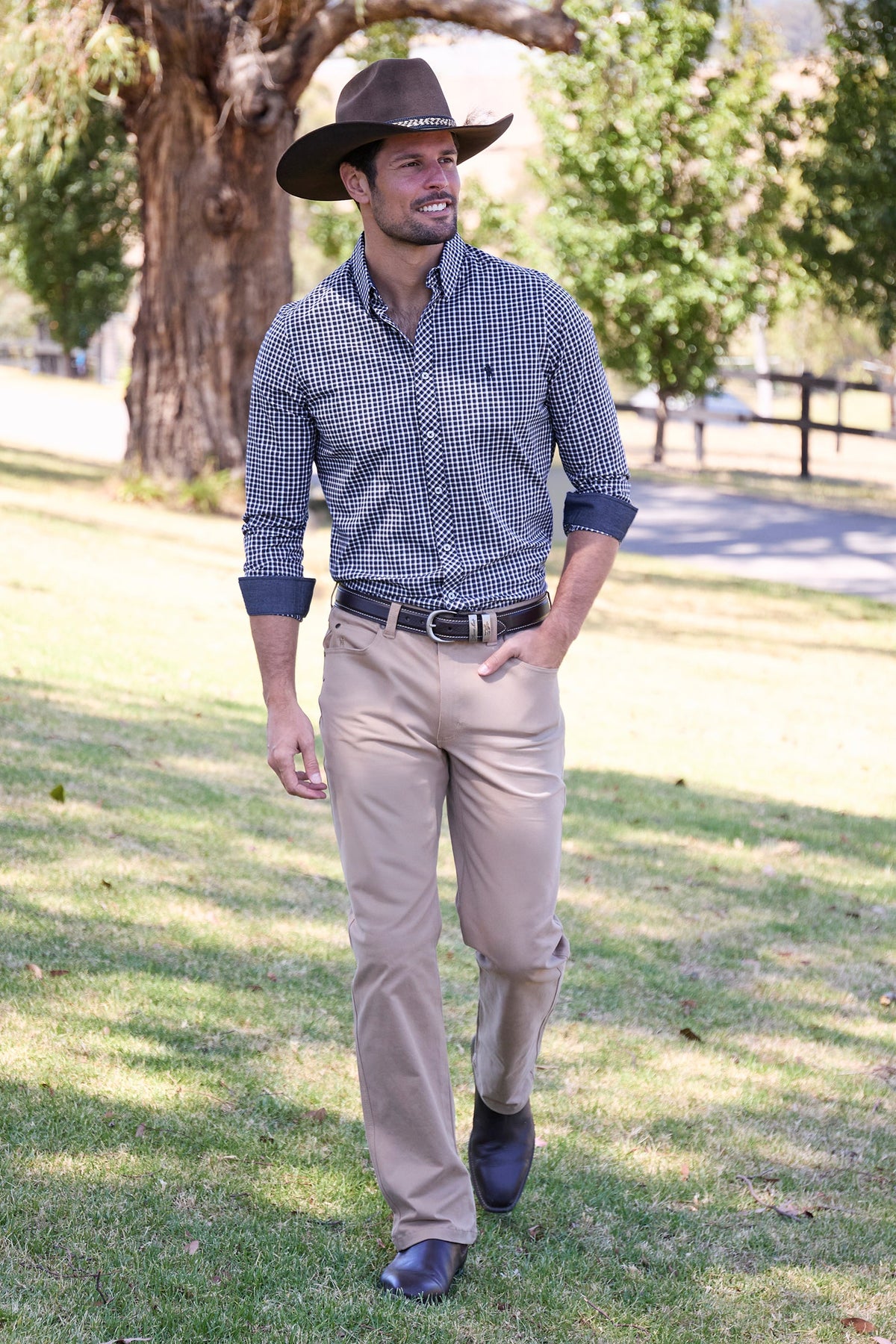 Thomas Cook - Jason - Men’s Yarn Dyed Check Shirt