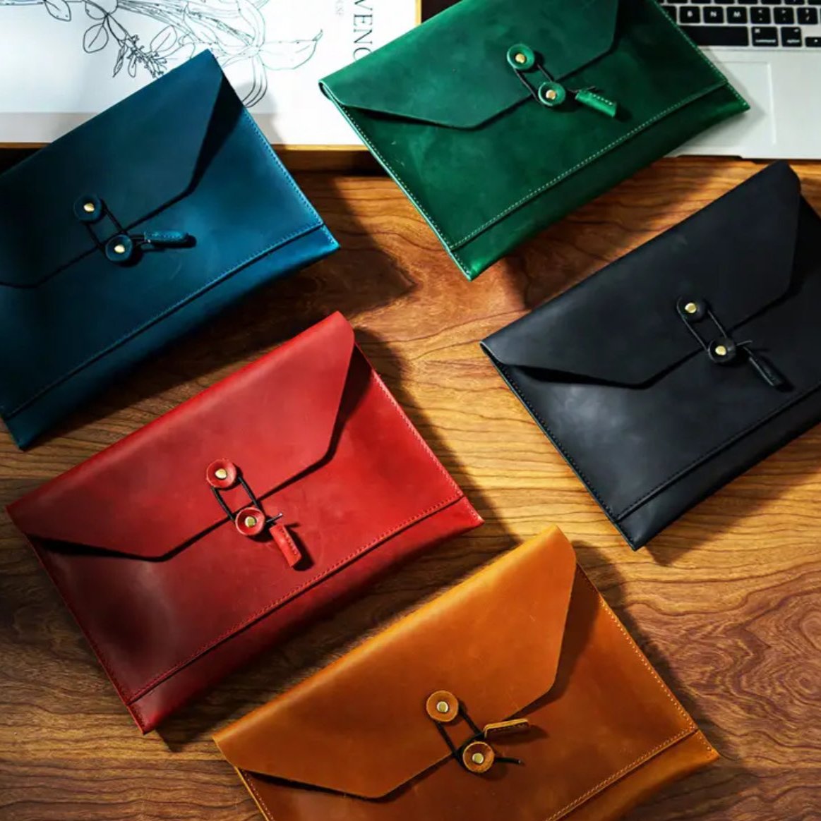 Lake Leather - Portfolio - Unisex Leather Portfolio