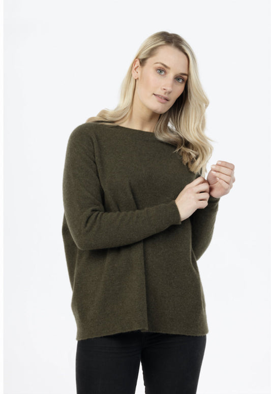 Native World - Lounge Sweater - Women’s Possum Merino & Silk Sweater