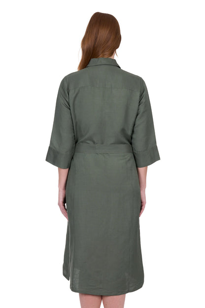 Thomas Cook - Sasha - Women’s Green Shirt Dress