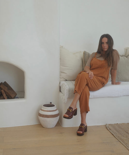 Vayah - Claudia - Women’s Chunky Leather Platform