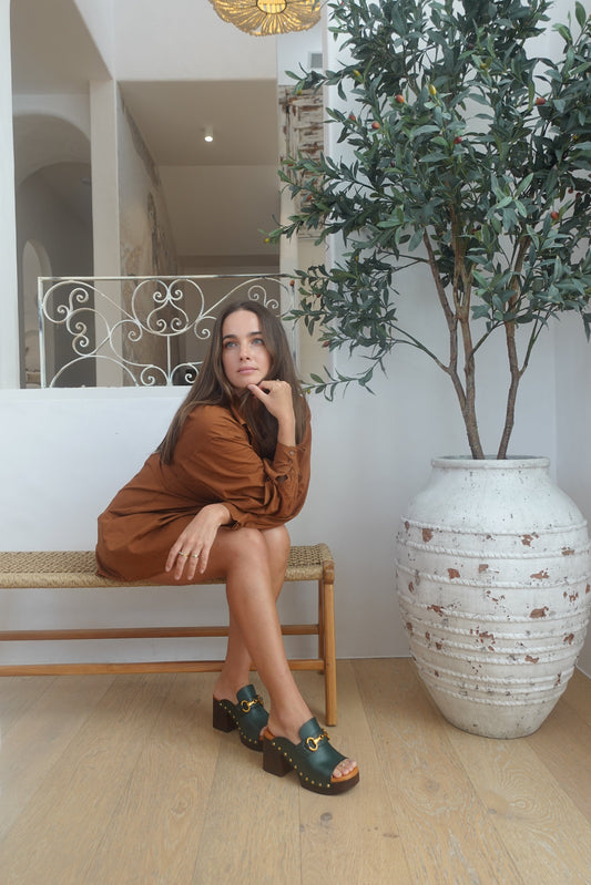 Vayah - Claudia - Women’s Chunky Leather Platform