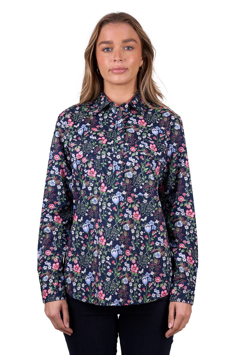 HardSlog - Raya - Women’s Half Placket Shirt