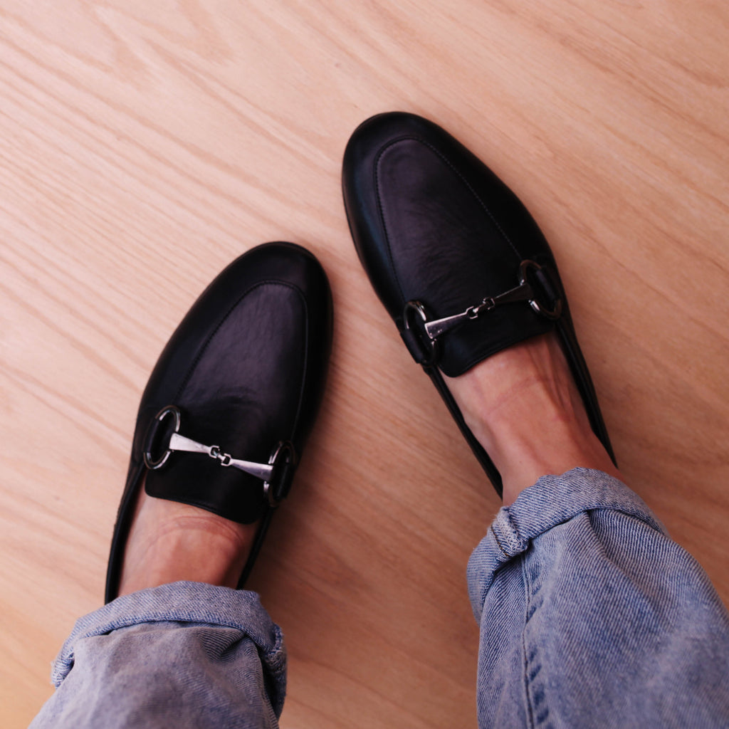 Cabello - Elias - Women’s Black Leather Loafer