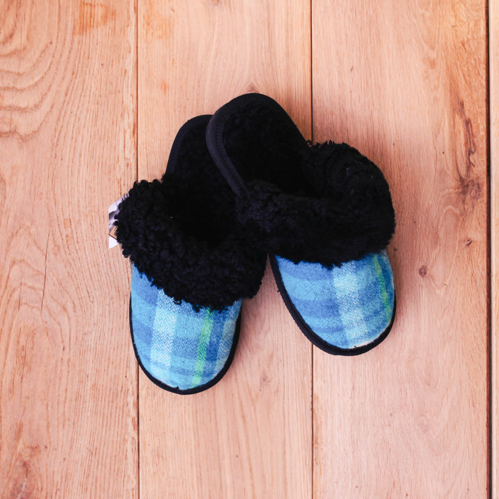 Tas Slipper Co - Derwent - Unisex Blanket Scuff Slipper