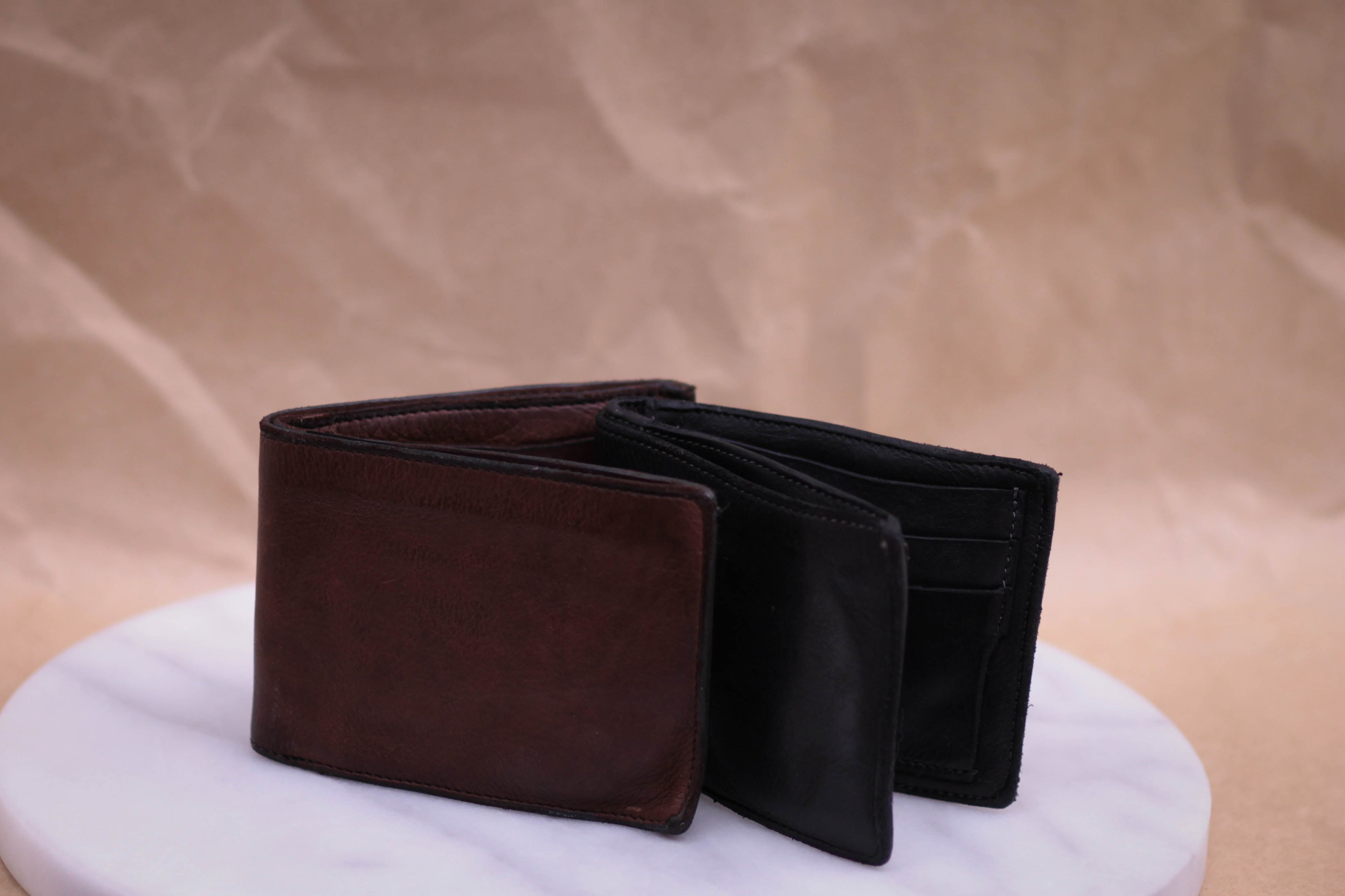 Lake Leather - David  - Men's Vintage Leather Wallet