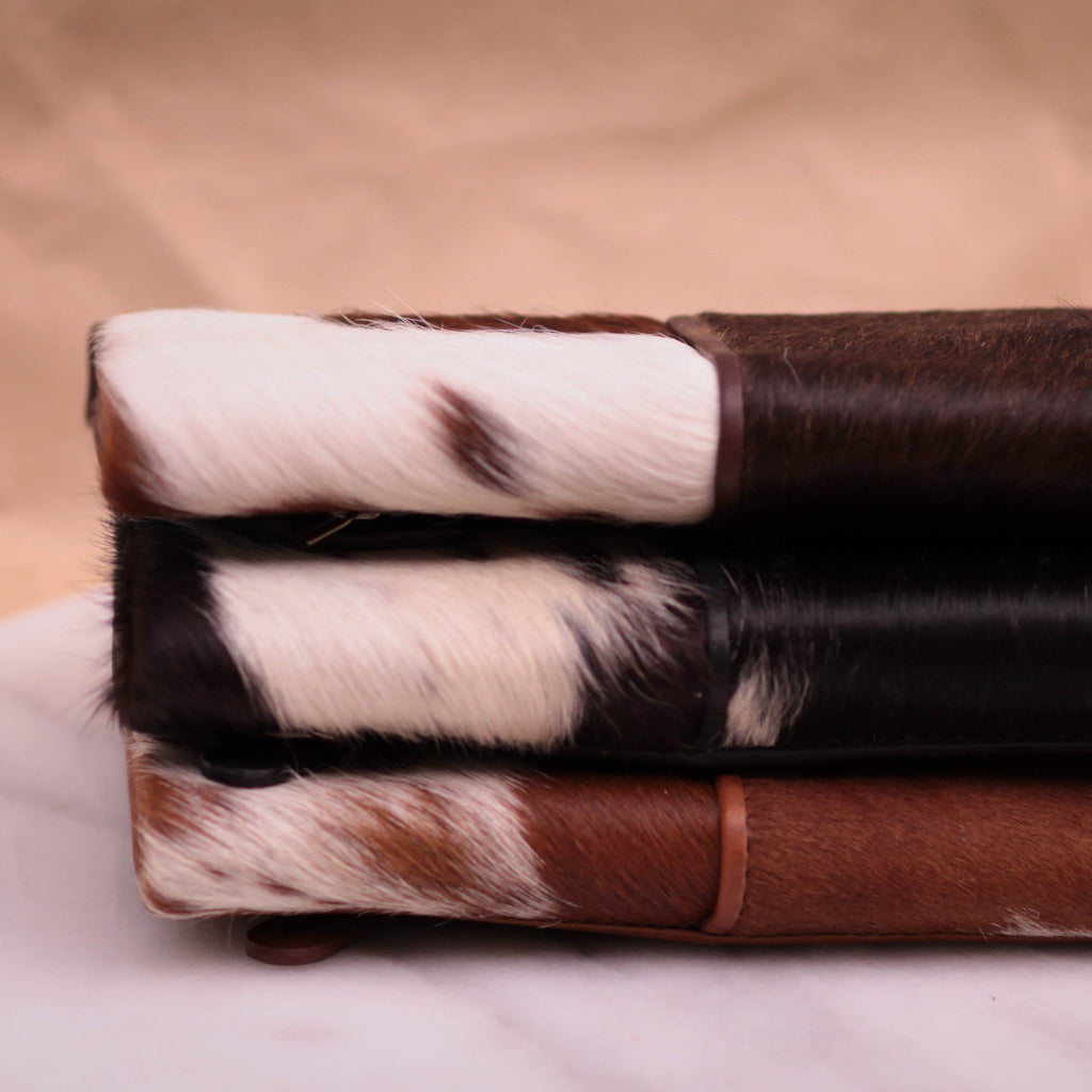 Cenzoni - ZOPHTF01 - Women's Hair-on Leather Oily Pull-up Wallet