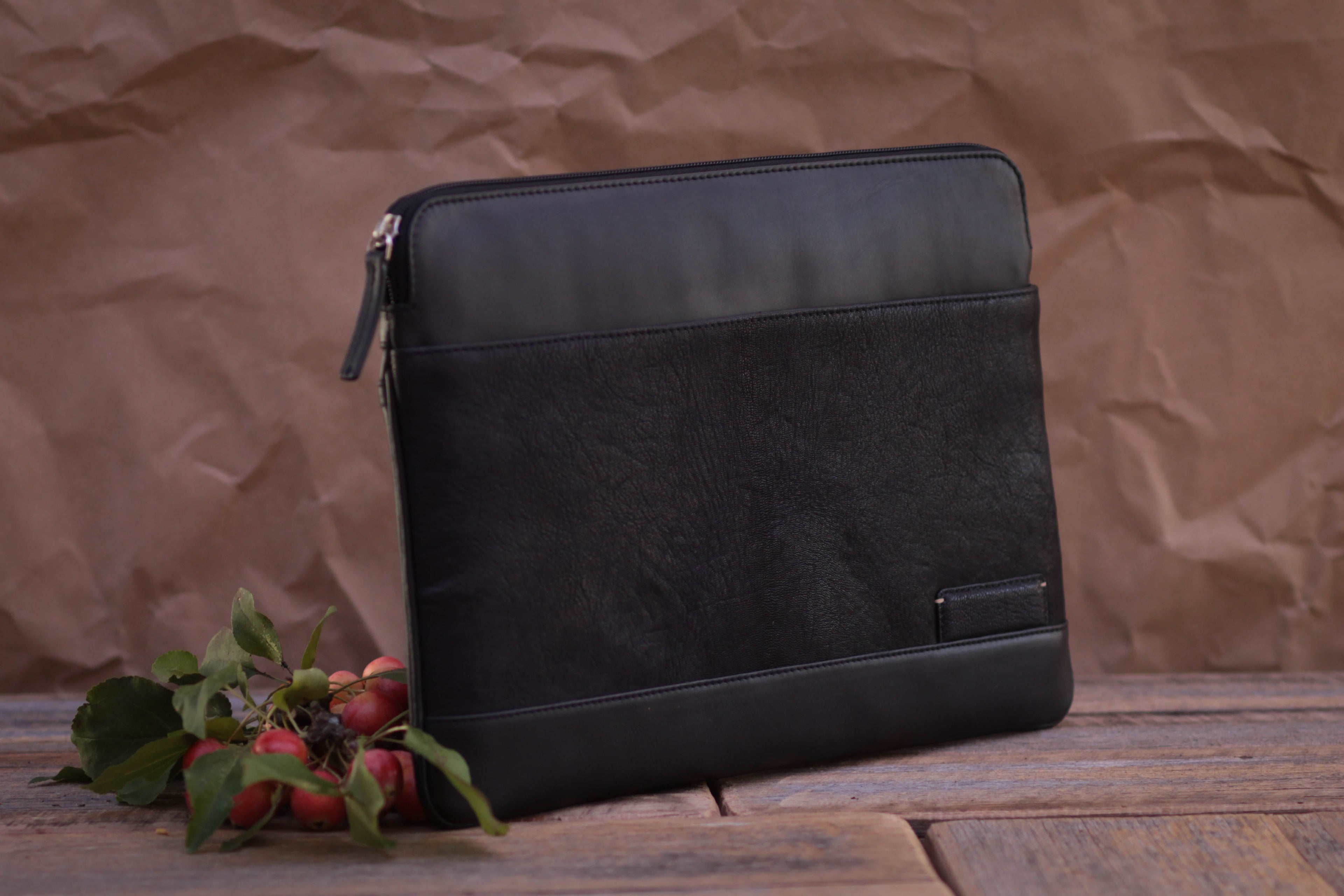 Lake Leather - Franklin - Unisex Leather Laptop Portfolio
