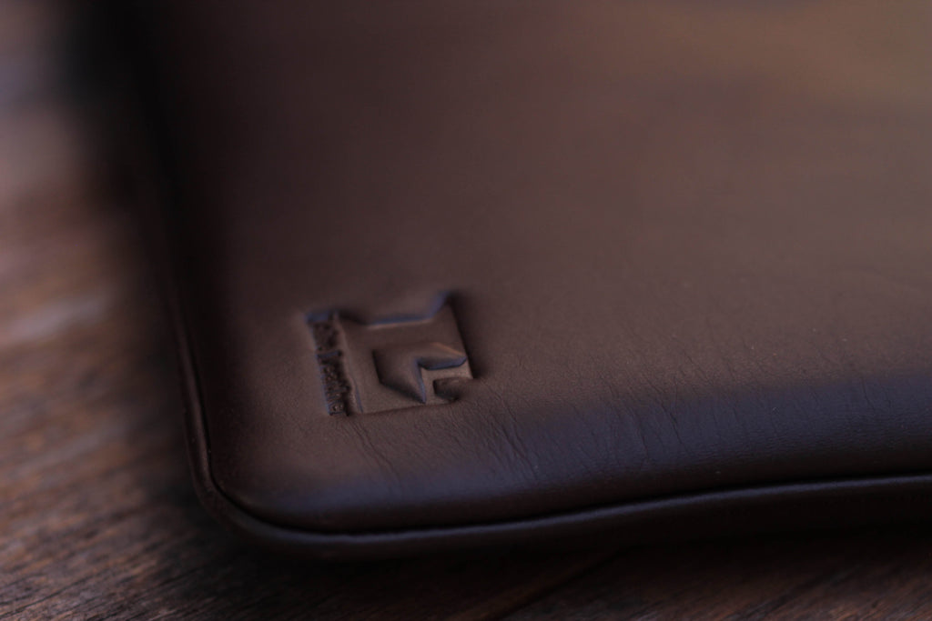 Lake Leather - Franklin - Unisex Leather Laptop Portfolio