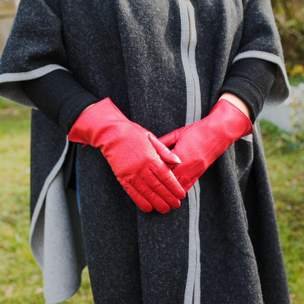 Dents - 7-1109 - Jessica - Women's Textured Leather Gloves