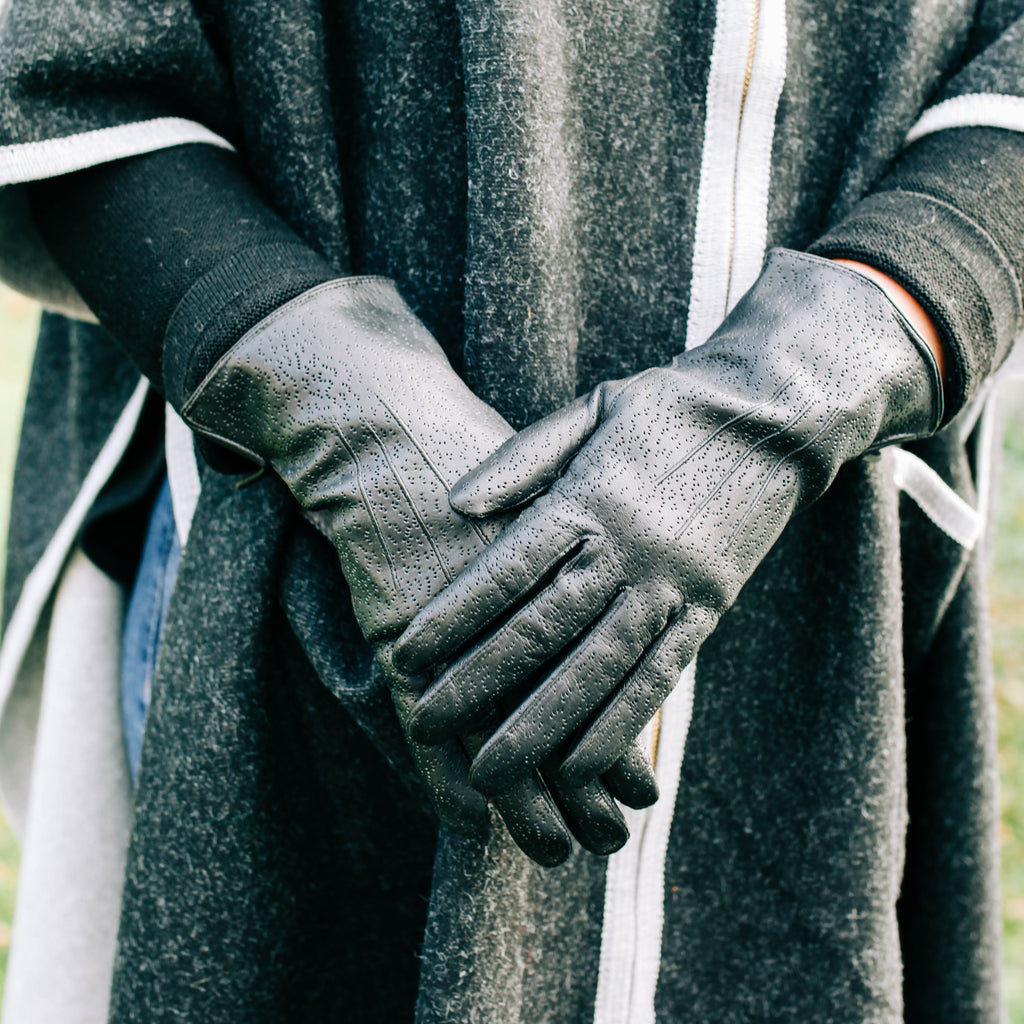 Dents - 7-1109 - Jessica - Women's Textured Leather Gloves